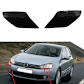 Miniatyrbilde 3 av 5: 2 stk Venstre + Høyre Foran Bumper Strålkaster Spylermunnstykke Jet Deksel For Golf VI MK6 5K0955109C
