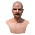 Pikkukuva 3 / 3: Halloween Breaking Bad Walter White Naamio Kalju Parta Cos Juhlat SQBB