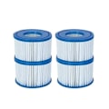 Miniatyrbillede 1 af 4: Lay-Z-Spa filterpatron (VI), kompatibel med alle Lay-Z-Spa badekarmodeller 2 stk 2pcs