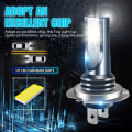 Miniatyrbilde 3 av 5: 4x H7 LED-frontlyktsett fjernlys 220W 60000LM Superbright 6000K hvit