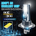 Miniatyrbillede 3 af 5: 4x H7 LED-forlygtepæresæt fjernlys 220W 60000LM Superbright 6000K hvid