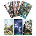 Pikkukuva 5 / 5: Vihreä noita Tarot Englanti ennustuspeli ennustus monivärinen onesize
