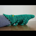 Miniatyrbild 4 av 5: Jul Stickade Strumpor 4 par Karp Kameleont Krokodil Haj