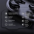 Miniatyrbilde 4 av 5: Trådløse øreklips Bone Conduction hodetelefoner Bluetooth 5.3, Mini Sports Running Earclip Open Ear hodetelefoner, Bone Conduction hodetelefoner Long-Wear Pa