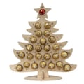 Miniatyrbillede 2 af 3: 2023 Adventskalender - Træchokoladeramme til juledekoration Style 1