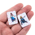 Miniatyrbillede 4 af 5: 24 stk. Mini NFC-spilkort til Amiibo Nintendo Switch / Switc One Size
