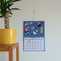 Miniatyrbilde 4 av 5: \"Et år med katter\" 2024-kalender - Katter Kalender Veggkalender Måned å se - 2024 Veggplanlegger - En fantastisk gave til katte- og kattungeentusiaster