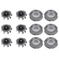 6-pack Replacement Heads SH50 for Philips Norelco Series 5000 Shavers, S5000 S5420 S5380 S5351 MultiPrecision Blades