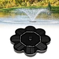 Miniatyrbillede 1 af 7: Solfontæne Solcelledrevet Fontæne vandfontæne / Vandpumpe / Pumpe Black Svart