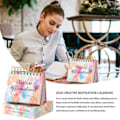 Miniatyrbillede 5 af 5: Inspirerende skrivebordskalender 2024 | Motiverende kalender med daglige inspirerende citater, positiv evighedskalender til hjem, klasseværelse 1