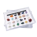 Miniatyrbilde 5 av 5: 24 ST Adventskalender Mineral Stein Julnedtelling Lekevarer Krystall Gem Samlinger Gaver til Barn 1 Box