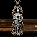 Pikkukuva 5 / 5: Luova Guardian Vajra Buddha -riipus kaulakoru miehille ja naisille buddhalainen riipus amuletti kaulakoru Rentouttavat asusteet Korut