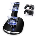 Miniatyrbilde 1 av 5: Ladestasjon for PS4 - Lader håndkontroll / Playstation Kontroll Svart
