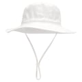 Pikkukuva 2 / 2: Lasten hatut, kevät- ja kesäaurinkohatut, hengittävät bucket-hatut pojille ja tytöille, ranta- ja kalastushatut valkoinen white M