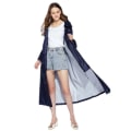 Miniatyrbilde 1 av 5: Stilig unisex regnponcho med vanntett lomme med lokk L