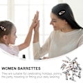 Miniatyrbilde 3 av 3: 24 stk Kvinner Jenter Mote Leopard Snap Barrettes Hårspenner BB Hårnål Sideklips