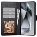 Miniatyrbillede 3 af 5: Tech-Protect Samsung Galaxy S25 Etui Læder Sort 90