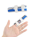 Miniatyrbilde 4 av 5: Fingerskinne Fingersupport Tommel Lillefinger Langfinger Gjenbrukbar Fingerskinne Utrettingsstabilisator for Avhuggede Fingre Artritt Smertelindring CDQ