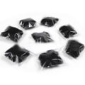 Miniatyrbild 4 av 5: 25st Kvinnor Balett Dans idsko?kning Snoods H?r Net Bun Cover Blac Black 25pcs