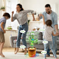 Miniatyrbilde 6 av 7: Dansende Kaktus, Snakkende Kaktus Leketøy, Sunny Kaktus Gjentar W,ZQKLA