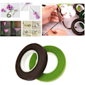 Miniatyrbillede 5 af 5: Blomsterhandler Florist Stam Tejp Wrap Kit Bred Buketter Blomster Fremstilling Lim Håndværk Blomsterhandler Håndværk Projekt Dekorationer (12stk, Mørkegrøn X3 + Mellem Grøn X3 + Lysegrøn X3 + Kaffe X3)