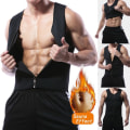 Miniatyrbilde 4 av 5: 1. Herr Bastu Sportkläder Midjetränare Fitness Shapewear zdq