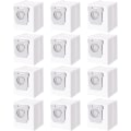 Miniatyrbilde 1 av 5: 12-pakning støvsugerposer for iRobot Roomba i7 i7+ i3 i3+ i4 i4+ i6 i6+ j7, tilbehør Støvsuger for iRobot Roomba Allen Clean Base Støvsuger
