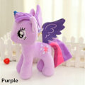 Miniatyrbillede 1 af 5: 25CM My Little Pony Enhjørning Legetøj LILA lilla