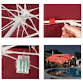 Pikkukuva 2 / 5: Paraplyvalot, 104 LED-lamppua, 8 tilaa