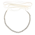 Pikkukuva 1 / 5: Kedjebälte Brudskärp Silver Rhinestone Sash
