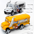 Miniatyrbild 2 av 5: Disney Pixar Bilar 3 Överdimensionerad Deluxe Diecast Collection Miss Fritter Metall Legering Modellbil Samling Leksakspresent för barn