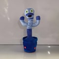 Miniatyrbillede 1 af 2: Dansende kaktus der gentager hvad du siger, syngende kaktus optagelegetøj Grandpa Bobby