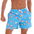Miniatyrbillede 1 af 5: Badeshorts til mænd - Klassisk tropisk design til sommeren