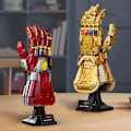 Miniatyrbilde 3 av 3: Marvel Infinity Gauntlet Sett Samleobjekt Nanometerhanske Med Infinity-steiner, Byggesett, Avengers Gaveidé For Voksne Og Tenåring Nanometer Glove