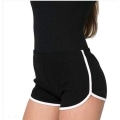 Miniatyrbilde 2 av 2: Jenter med høy midje sommer shorts, elastisk midje, sport og fritid zdq