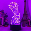 Miniatyrbillede 2 af 5: 3D natlys, Harry Styles lampe 16 farver med fjernbetjening