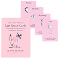 Miniatyrbilde 1 av 5: Rosa Wellness K?rlek Oracle Card Tarot Prophecy Divination Family Pink one size