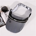 Pikkukuva 1 / 5: Sommar Solskydd PVC Tom Hatt Strand Semester Utomhus Trav A2 One Size
