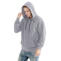 Miniatyrbillede 4 af 8: Opvarmet Hættetrøje med Batteripakke 7.4V til Mænd Grå Grey 3XL