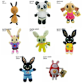 Miniatyrbilde 5 av 5: 15-37 cm Bing plysjleketøy Bunny Rabbit Doll 26CM CHARLIE RABBIT 26cm red rabbit 26cm
