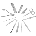 Miniatyrbild 4 av 5: Nagelvård Manikyr Kit - 12 delar - Pedikyr Nagelklippare Nagel C