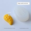 Miniatyrbillede 1 af 5: Ljusformar lys stearinlys DIY støbeforme i silikoneform MJ14 Mango