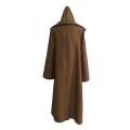 Miniatyrbilde 2 av 2: Star And War Jedi Kostym Anakin Replica Rob Halloween Outfits Kläder För Kvinnor Män Plus Size 4XL D_y_o Brown Cloak Only 2XL SQBB