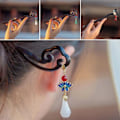 Miniatyrbillede 8 af 10: Tassel Hårnåle Hårklemmer C C C C