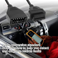 Pikkukuva 5 / 5: CDQ-adapterkabel för GM 12-pin till OBD1 till OBD2 16-polig kontakt för GM-fordon 40 cm