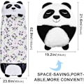 Miniatyrbilde 2 av 3: 2-i-1 sovepose for barn, sovepose for utendørs, camping sovepose, guttesovepose med pute, 160 x 60 cm