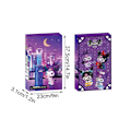 Miniatyrbillede 2 af 2: Festival Julekalender 2024 Halloween Minions Blind Box, 24 stk. Overraskelsesgaver Søde Figurmodel Legetøj,