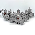 Miniatyrbild 2 av 4: 24 st Sagan om Ringen Byggblock Minifigurer Leksaker