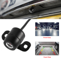 Miniatyrbillede 1 af 5: 170° CMOS Mini Farve Reverse Backup Bil Foran Bagkamera Sort