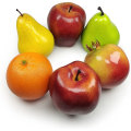 Miniatyrbilde 4 av 5: Kunstig fruktpakke, falske frukter for interiørdekorasjon, simuleringsfruktsett, falsk fruktsett for festjulsdekorasjon